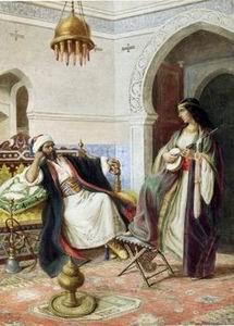 unknow artist Arab or Arabic people and life. Orientalism oil paintings 127 France oil painting art